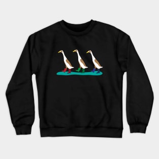 Puddle Jumping Ducks Crewneck Sweatshirt